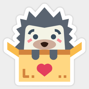 Cute Hedgehog Sticker